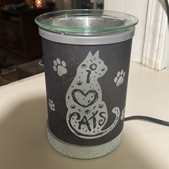 Scentsy Other Scentsy I Heart Cats Lampshade Warmer Discontinued On